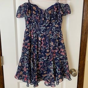 Lulus off the shoulder dress Size M